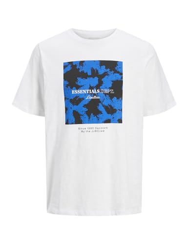 JACK & JONES Jjjeff Monochrome Shape Tee Ss Crew Neck – Ansicht 1
