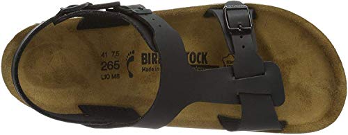 Miniatura 5 de Birkenstock Classic Zaragoza Birko-Flor Sandalias De Cuña Para Mujer, Negro, 41 Eu