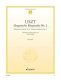 Ungarische Rhapsodie: Nr. 2 cis-Moll (erleichtert). Klavier.: No. 2 do dièse mineur. piano. (Edition Schott Einzelausgabe) - Franz Bendel Komponist: Franz Liszt 