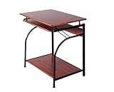 OneSpace Stanton Computer Desk, Cherry Red