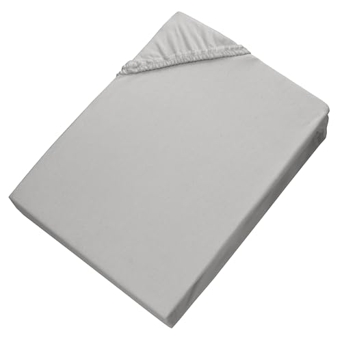 Esprit Bettlaken180x200 Baumwolle Jersey bis Spannbettlaken 200x200 Boxspringbett grau - Luxus Spannbetttuch 200x220cm in Hotelqualität bis… – Ansicht 6