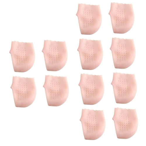 NOLITOY 3sets Comfortable Elastic Women Heel Socks Protective Sleeve for Cracked Heels 2pairs*3