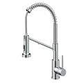 Kraus Bolden 2-in-1 Pull-Down Single Handle Kitchen Sink Filter Water Faucet for Reverse Osmosis or Water Filtration System in Chrome, KFF-1610CH