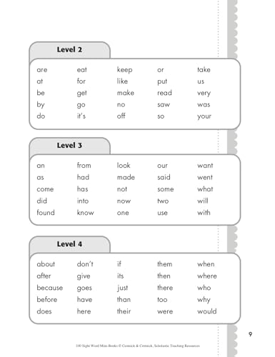100 Sight Word Mini-Books: Instant Fill-in Mini-Books That Teach 100 Essential Sight Words (Teaching Resources) - Image 8