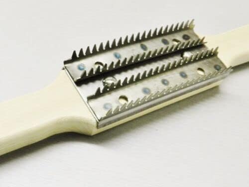 JTS Buff Rake Blade Filler Metal Rake Buffing Wheel Rake with Hardware Set Made in USA