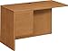 HON 10516LCC 10500 Series L Workstation Return, 3/4 Height Left Ped, 48w x 24d, Harvest