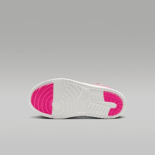 Jordan 1 Low Alt Preschool Shoes in Pink Foam & Fire Red2