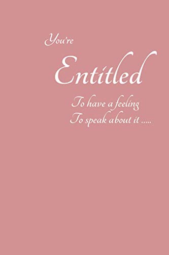 Entitled Notebook: 100 Pages Lined Notebook for Teens, College Students and Professionals image 2