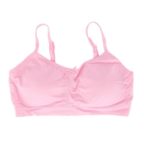 Girl's Soft Seamless Crop Bralette Training Bra3