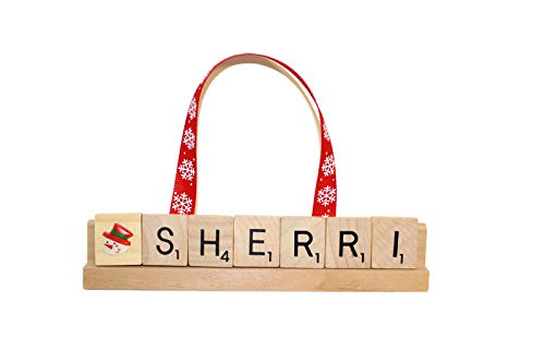Name Ornament, Personalized Christmas Stocking Ornament, Custom Ornament, Scrabble Ornament, Personalized Christmas Ornament, Personalized Ornament,