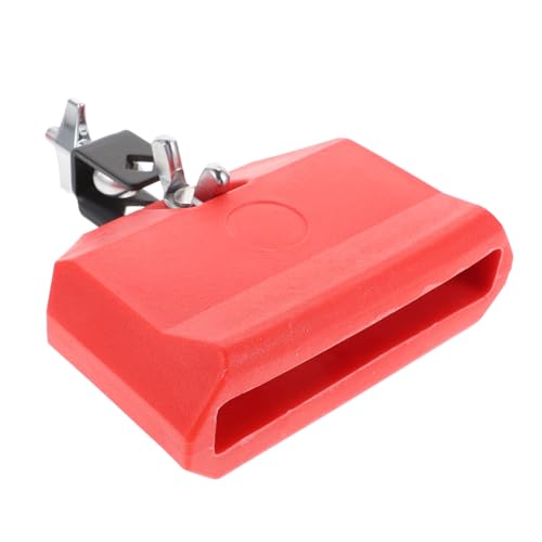 Toddmomy Reliable Drum Kit Cowbell 6 Inch Drum Set Accessory Rustic Harmony Bells Pvc Material for Students Pros