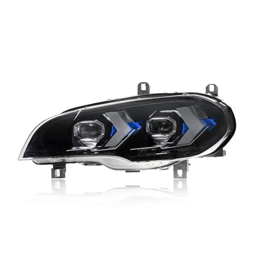 Faros LED BMW X5 E70 con proyector Angel Eye y luces de circulación diurna 5