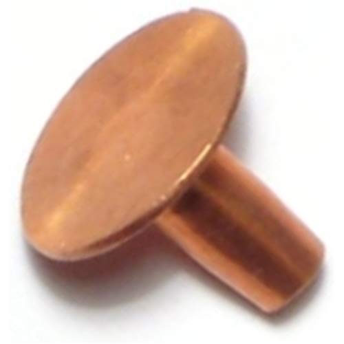 Hard-to-Find Fastener 014973224615 Belt Rivets, 9 x 3/8, Piece-64