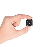 Telecamera Spia, PiAEK 1080P HD Mini Telecamera Spia wifi, Videocamere di sorveglianza con Visione Notturna e Rilevamento del Movimento