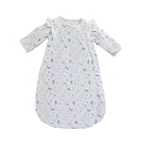 BIGMOON 2.5 TOG 100% Cotton Sleep Sack, Floral Baby Wearable Blanket for 6-12 Month, Baby & Infants, Lightweight Unisex Sleeping Bag, Gifts(86x65 cm, Pack of 1)