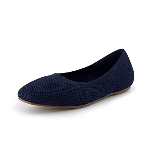 CUSHIONAIRE Selfie Women's Dressy Work Knit Flat with +Memory Foam and Wide Widths Available