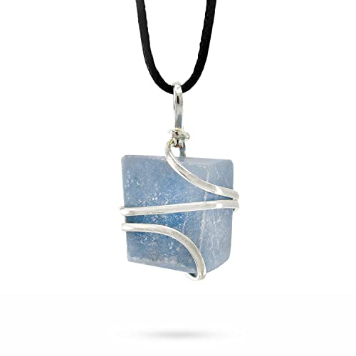 Ayana Crystals Angelite Necklace - Wire...