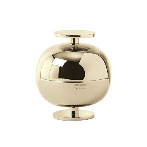 SAMBONET - Centro Tavola Cm 11 H12,5 Gio Ponti Pvd Champagne