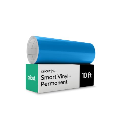 Cricut Smart Permanent Vinyl, Ocean Blue (5.5in x 10ft roll) - image 1