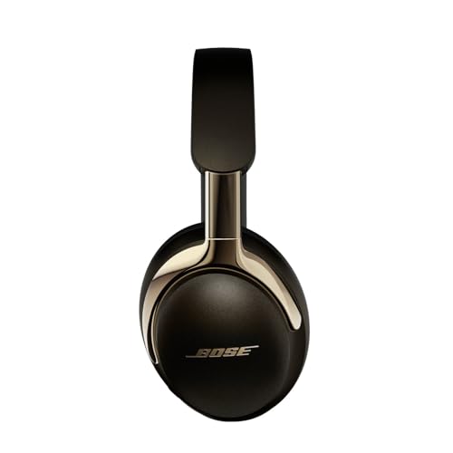 Image of Bose QuietComfort Ultra Bluetooth Headphones (2nd Gen), Wireless Headphones with Spatial Audio, Over Ear Noise Cancelling with Mic, Up to 30 Hours of Play time, Desert Gold - Limited Edition Color