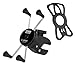 RAM MOUNTS X-Grip Large Phone Mount with Low-Profile RAM Tough-Claw RAM-HOL-UN10-400-2U for Rails 0.625