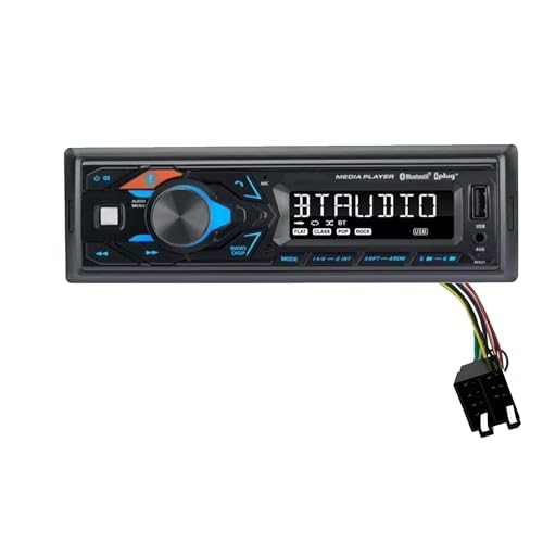 Generic Bluetooth Tractor Radio for John Deere, JCB, and McCormick AM/FM, Siri/Google Assistant, USB Input with MP3 Playback and Charging Radio Stereo Receiver - Includes Easy Connect Harness
