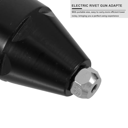 Adaptateur de perceuse pour riveteuse compact pour insérer les écrous facilement