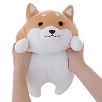 Algopix Similar Product 9 - Shiba Inu Dog Plush Pillow Cute Corgi