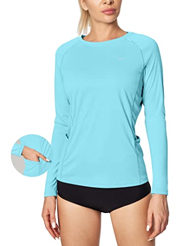 IUGA Women's Rash Guard Long Sleeve Workout Top