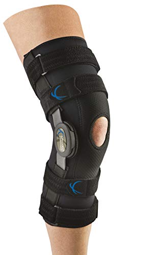 United Ortho 300220-03 Tall Neoprene Hinged Knee Support Brace, Small
