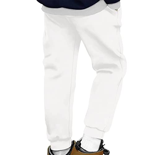 SEANATIVE Youth Kids Athletic Jogger Pants Lightweight Soft Sweatpants for Workout Yoga Running3