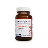 Metagenics CoQ10 ST-100-100 mg Ubiquinone with Vitamin E for Heart, Energy & Antioxidant Support* - Non-GMO, Gluten-Free, Soy-Free - GMP Certified Facility - 60 Softgels