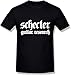 Schecter Letter Soft Men's T-Shirt Black Size L