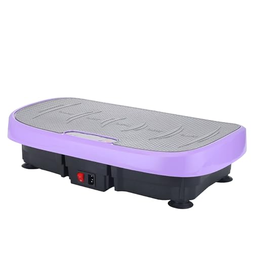 Silent Vibration Plate Exercise Machine for Weight Loss, (Pink)
