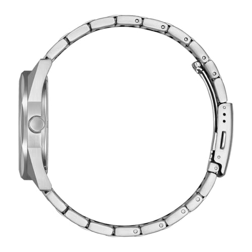 Miniatura 2 de Citizen Reloj analógico Eco-Drive para Hombre con Correa de Acero Inoxidable BM7620-83A, Plata, Moderno