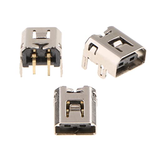 Replacement Power Jack Socket for Nintendo Wii U Gamepad Controllers Charging Port Repair Parts