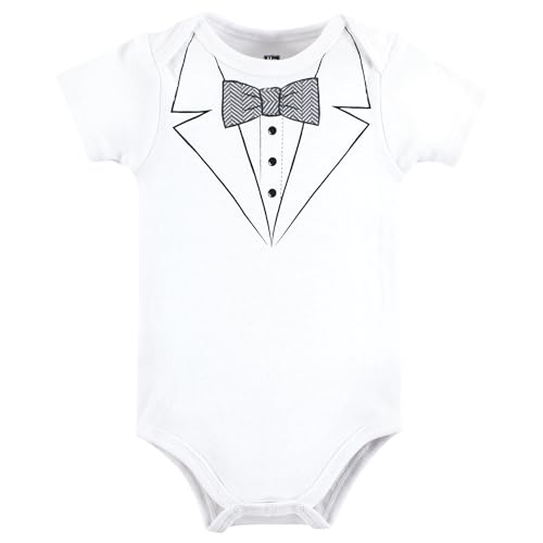 Image of Hudson Baby Unisex Baby Cotton Bodysuit, Pant and Shoe Set