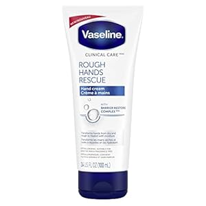Vaseline Clinical Care Rough Hands Rescue cream for dry and rough hands – Fragance free, Hypoallergenic, Suitable for Sensitive Skin 3.4 oz – 100 ml (2)