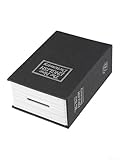 Secret Book Safe Box with Combination Lock, Discreet Storage for Jewellery, Compact Novelty Security Container for Home or Office, Cardboard Resin Metal Construction, 11.5 x 8 x 4.6 cm(Black) - Image 7