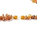 Bernsteinhalsband für Hunde und Katzen - 100% natürliche baltische Bernsteinperlen - 20cm