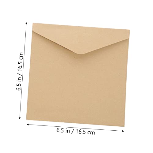 BESTOYARD 10Pcs Envelopes Vintage Envelopes Pretos Decoração De Casamento Preto Convite De Casamento