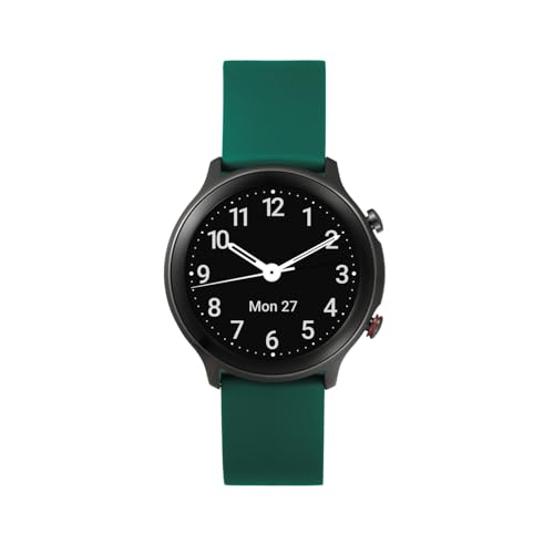 Doro Watch - Reloj Inteligente Mayores - Smartwatch Hombre Y Mujer - Reloj Digital - Fitness - Pulsera Actividad - Reloj Seniores Resistente Al Agua - Podómetro - Pulsómetro - Android Y Ios Verde Doro Watch - Reloj Inteligente Mayores - Smartwatch Hombre Y Mujer - Reloj Digital - Fitness - Pulsera Actividad - Reloj Seniores Resistente Al Agua - Podómetro - Pulsómetro - Android Y Ios Verde