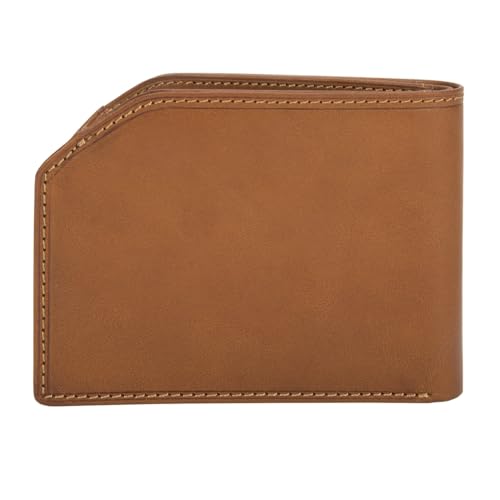 Tony Perotti Mens Italian Cow Leather Slim Front Pocket Bifold Edge Wallet4
