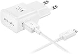 Cable MicroUSB Samsung SAMLW5 Samsung EP-TA20EWE - Cargador con cable de datos para Samsung Galaxy S6 Edge, color blanco