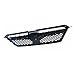 PartsFlow Front Grille Assembly Black With Chrome Trim Grill For 2016 2017 Subaru XV Crosstrek