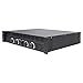 Sound Town 4-Channel 4 X 750W at 4-ohm, 6000W Peak Output Professional Power Amplifier (NIX-6000X4)