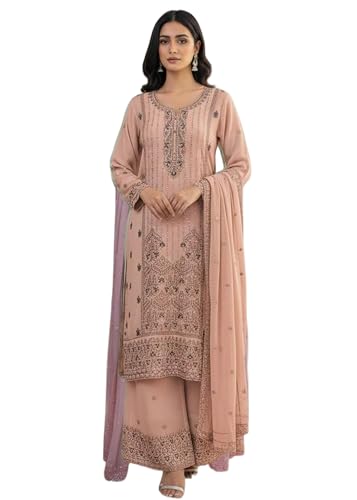 Costume pakistanais indien robe Georgette Zarkan 403e vêtement traditionnel