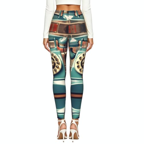 Leggings de compresión suave Londres con estampado original de mujer 3