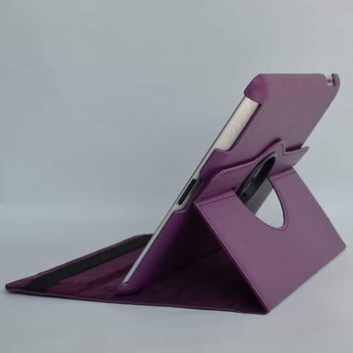 Leather Rotate 360° Stand Case For Apple iPad Air 3 2019 and iPad Pro 10.5 2017 GENERATION A1701 A1709 (PURPLE) - Image 3