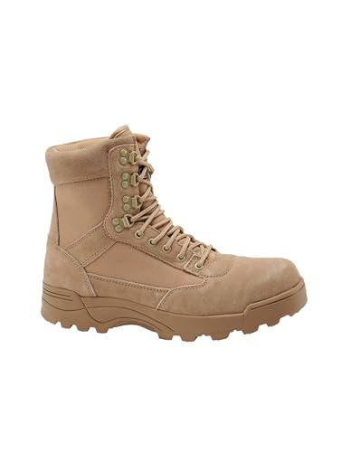Brandit 9 Eyelet Tactical Boots, color: camel, size: 41